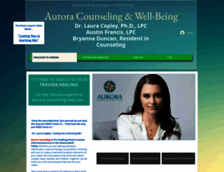 aurora-counseling.com screenshot
