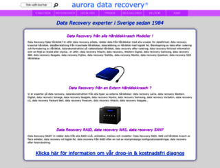 aurora-data-recovery.org screenshot
