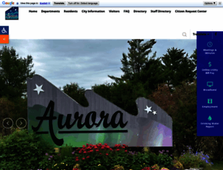 aurora-mn.com screenshot