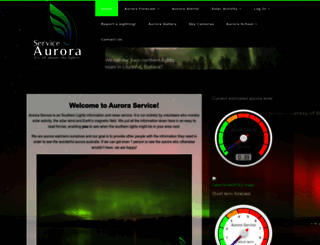 aurora-service.net screenshot