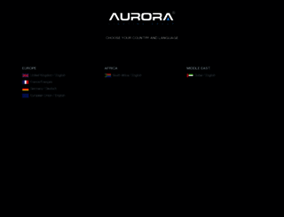 aurora.co screenshot