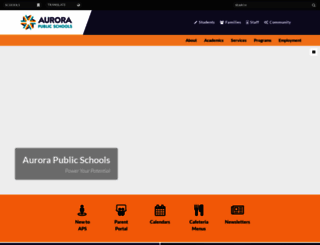 aurorak12.org screenshot