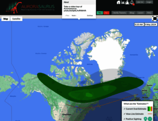 aurorasaurus.org screenshot
