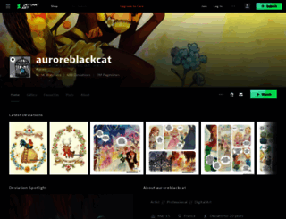 auroreblackcat.deviantart.com screenshot