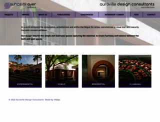 aurovilledesign.com screenshot