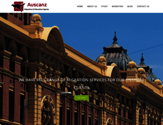 auscanz.com.au screenshot
