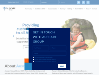 auscaregroup.com.au screenshot