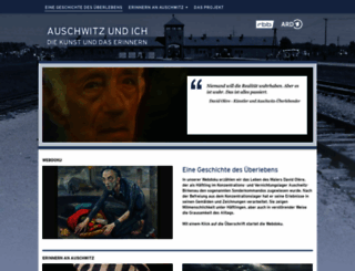 auschwitzundich.ard.de screenshot