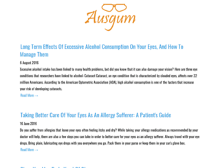 ausgum.com screenshot