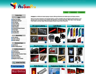 ausignpro.com.au screenshot