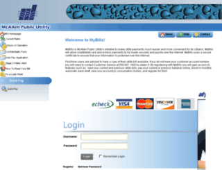 auslink.mcallen.net screenshot