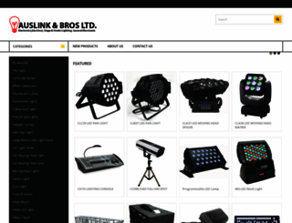 auslinklighting.com screenshot
