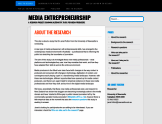 ausmediaentrepreneurship.wordpress.com screenshot