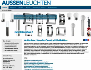 aussenleuchten.com screenshot