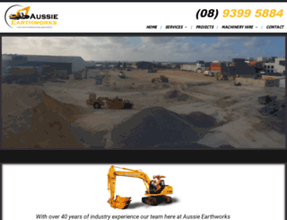 aussieearthworks.com.au screenshot