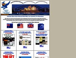 aussiewinesonline.com screenshot