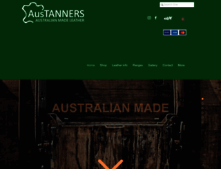 austanners.com.au screenshot
