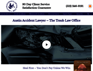 austinaccidentlawyer.com screenshot