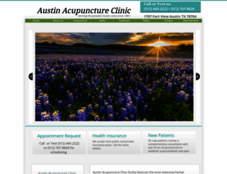 austinacupuncture.com screenshot