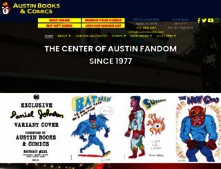 austinbooks.com screenshot