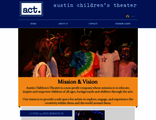 austinchildrenstheater.org screenshot