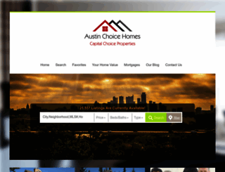 austinchoicehomes.com screenshot