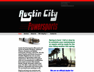 austincitypowersports.com screenshot