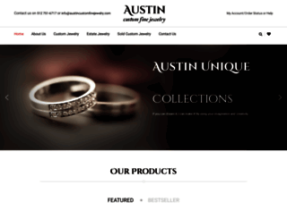 austincustomfinejewelry.com screenshot