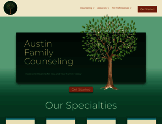 austinfamilycounseling.com screenshot