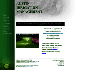 austinirrigationmanagement.com screenshot
