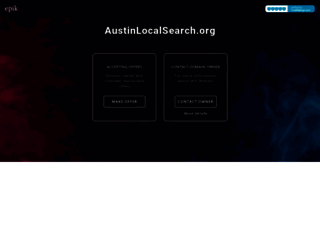 austinlocalsearch.org screenshot