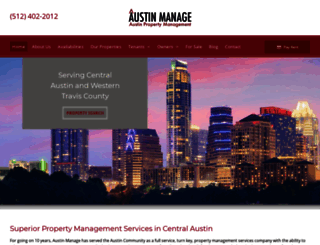 austinmanage.com screenshot