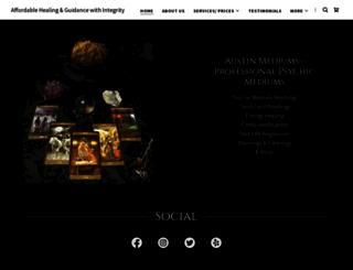 austinmediums.com screenshot