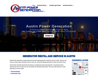 austinpowergeneration.com screenshot