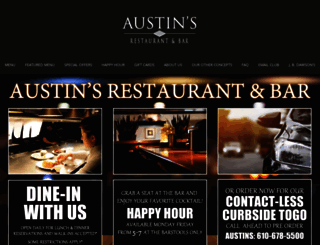 austinsrestaurant.com screenshot