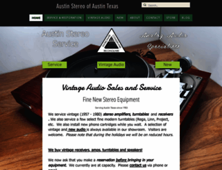 austinstereo.com screenshot