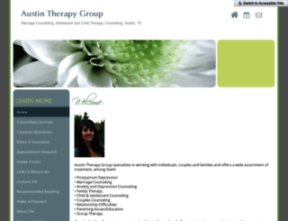 austintherapygroup.com screenshot
