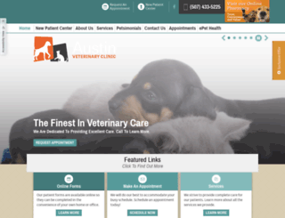 austinvetclinic.net screenshot