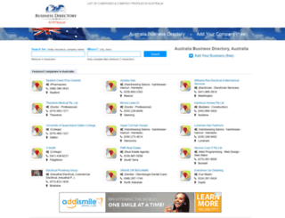 australia-businessdirectory.com screenshot