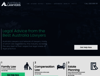 australialawyers.com.au screenshot