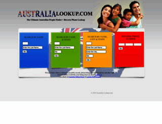 australialookup.com screenshot