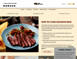 australian-beef.com screenshot