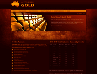 australian-gold.com screenshot