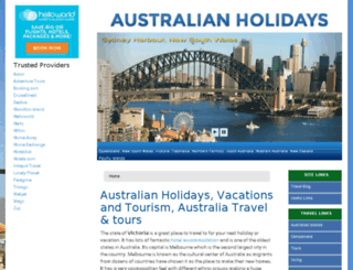 australian-holidays.com screenshot