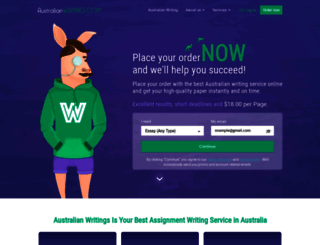australian-writing.com screenshot