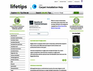 australian.lifetips.com screenshot