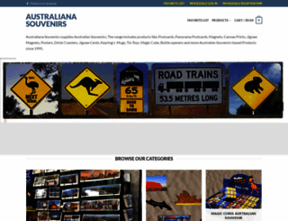 australianasouvenirs.com screenshot