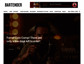australianbartender.com.au screenshot