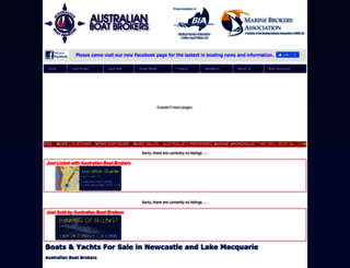 australianboatbrokers.com.au screenshot
