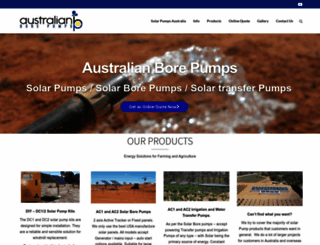 australianborepumps.com screenshot